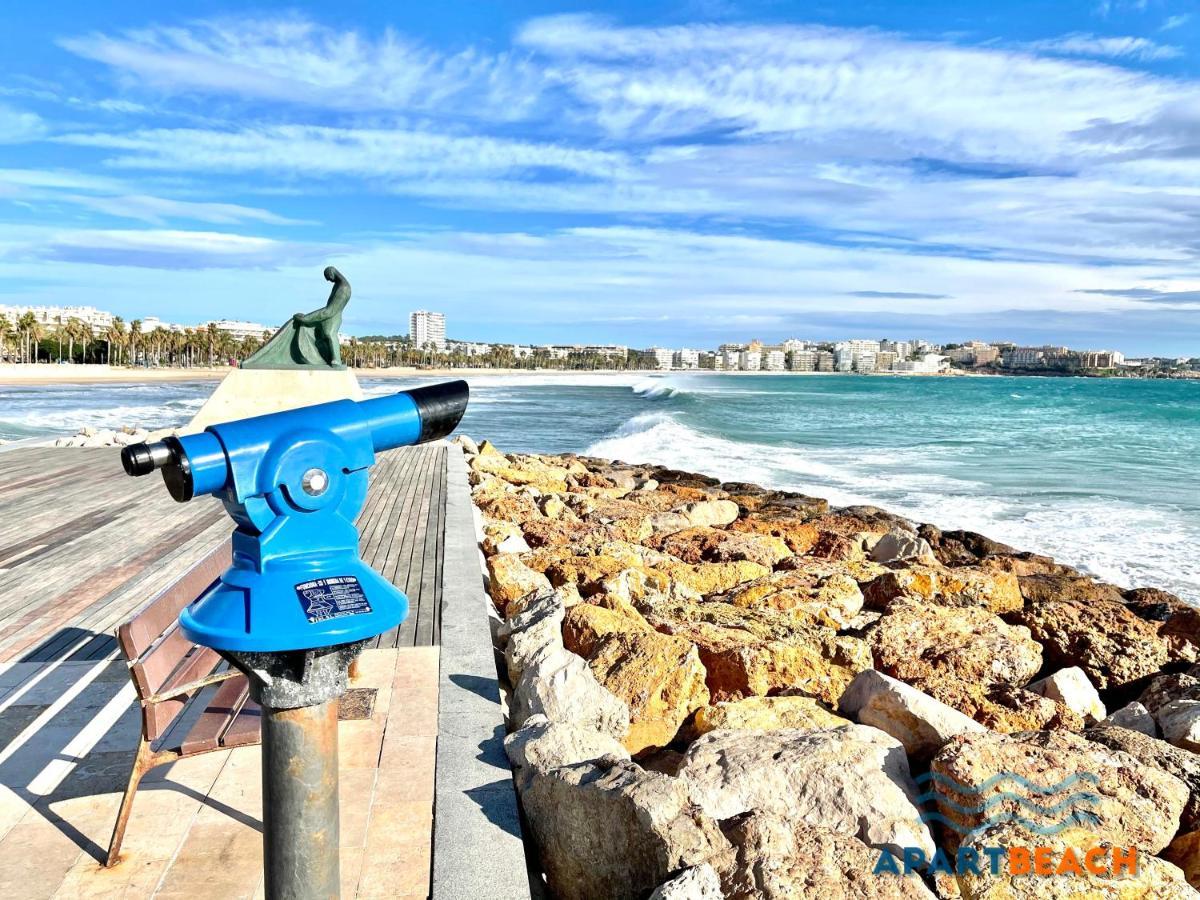 Apartbeach Cye 6 Climatizado Y Junto Playa Салоу Екстериор снимка