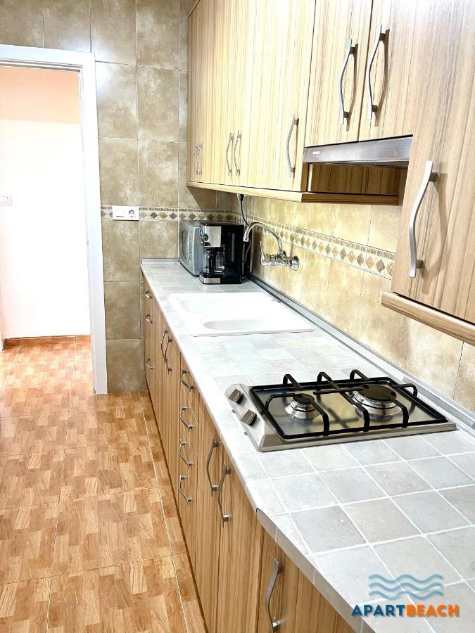 Apartbeach Cye 6 Climatizado Y Junto Playa Салоу Екстериор снимка